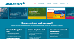 Desktop Screenshot of medconcept.org